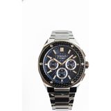 Jg. Polo Club Erkek Kol Saati Gümüş Renk, Mavi Kadran - Şık Metal Kordon, 2 Yıl Garantili - 41 mm - 45 mm