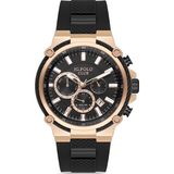 Jg. Polo Club Siyah Erkek Kol Saati LS02333S.1 - Rose Gold - Siyah