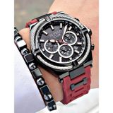Jg. Polo Clup JPC.0225 Erkek Kol Saati - Bordo
