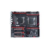 Jginyue Intel X99 2666 MHz DDR4 Soket 2.5 Gbit Ethernet 2011-3 Çift İşlemci Destekli E-ATX Anakart 8D4