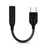 Jh048 Type-C To 3.5 Mm Siyah Kulaklik Aux Ceviri