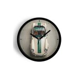 Jhaar Retro Klasik Araba Modern Duvar Saati - 30Cm - Önü Camlı Siyah Kasa - Sessiz Mekanizma