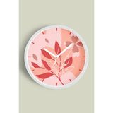 JHAAR Soyut - Bohem Modern Duvar Saati - 25cm - Önü Camlı Beyaz Kasa - 25 x 25 cm