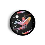 Jhaar Uzay - Astronot - Astronomi Temalı Çocuk Odası Modern Duvar Saati - 35Cm - Önü Camlı Siyah Kasa