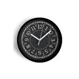 Jhaar Vintage Temalı Modern Duvar Saati - 30Cm - Önü Camlı Siyah Kasa - Sessiz Mekanizma