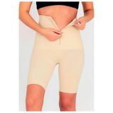 jhena TEN RENGİ FERMUARLI TOPARLAYICI YÜKSEK BEL KORSE, KADIN KORSE İÇ GİYİM, TENİKİ L/XL