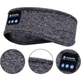 Jiangmeng Bandana Bluetooth Kablosuz Müzik Spor Bandı Dahili Uyku Müziği Göz Maskesi (Yurt Dışından) - Gri