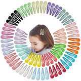 JIARON 80 ADET Saç Klipsi, 2 İnç Kaymaz Metal Saç Tokası, Kızlar, Çocuklar, Bebek ve Kadınlar için. (20 Renk)