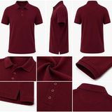 Jiber %100 Pamuk Polo Yaka Üç Düğmeli Erkek T-Shirt 1994