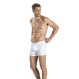 Jiber 255 Beyaz Modal Pamuklu 3'lü Erkek Boxer