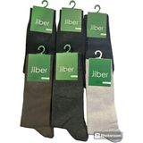 Jiber 6'lı Paket Jiber Bambu Erkek Çorap - Standart - Karışık