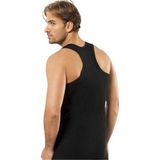 Jiber Erkek 5'li Likralı Sporcu Rambo Atlet (Siyah, XL)