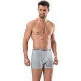 Jiber Erkek 5'li Likralı Stretch Boxer (XL, Gri)