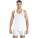 Jiber Erkek 6'lı Beyaz Penye Askılı Atlet - 3XL