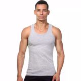 Jiber Erkek Askılı Atlet 6'lı PAKET-110 - 2XL - Gri