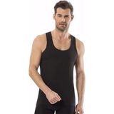 Jiber Erkek Askılı Atlet 6'lı PAKET-110 - 2XL - Siyah