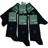 Jiber Erkek Bambu Çorap 6'lı Siyah %70 Bambu %20 Polyamid %10 Elastan Konforlu Kullanım - 40 - 44