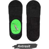 Jiber Erkek Bambu Likralı Babet Çorap 7000 - 6 Adet Antrasit 40-44
