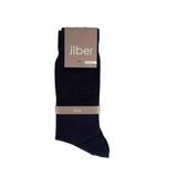 Jiber Erkek Bambu Likralı Uzun Çorap 5500 - 12 Adet - Koyu Lacivert - 40 - 44