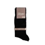 Jiber Erkek Bambu Likralı Uzun Çorap 5500 - 6 Adet - Siyah - 40 - 44