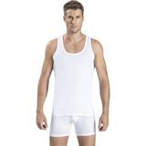Jiber Erkek Beyaz Pamuklu 6'lı Atlet 101 - 2XL