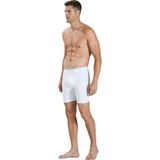 Jiber Erkek Beyaz Pamuklu Likralı 3'lü Boxer 268 - S