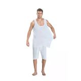 Jiber Erkek Büyük Beden Askılı Atlet 2'li - 180 - 3XL - Beyaz