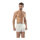 Jiber Erkek Likralı Boxer 3'lü Paket - 156 - 2XL - Beyaz
