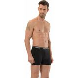 Jiber Erkek Likralı Boxer 6'lı Paket - 156 - 2XL - Siyah