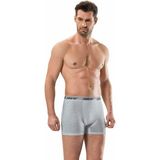 Jiber Erkek Likralı Boxer 6'lı Paket - 156 - Gri