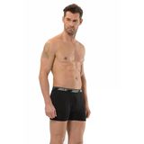 Jiber Erkek Likralı Boxer 6'lı Paket - 156 - S - Siyah