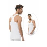 Jiber Erkek Likralı Rambo Atlet 6'lı Paket - 136 - XL - Siyah