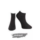 Jiber Erkek Modal Likaralı Patik Çorap 6100 - 12 Adet Antrasit 40-44