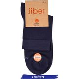 Jiber Erkek Modal Likralı Yarım Konç Çorap 6401 - 6 Adet Lacivert 40-44