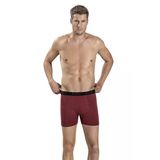Jiber Erkek Modal Pamuklu Boxer 321- 6 Adet - 2XL - Bordo