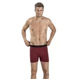 Jiber Erkek Modal Pamuklu Boxer 321- 6 Adet - S - Bordo