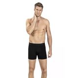 Jiber Erkek Modal Renkli Boxer 321-3 Adet Siyah S