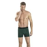 Jiber Erkek Modal Renkli Boxer 321-3 Adet Yeşil S
