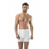 Jiber Erkek Paçalı Boxer 3'Lü Paket - 102 Beyaz 3Xl