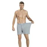 Jiber Erkek Pamuklu Büyük Beden Karışık Renkli Boxer 183-12 Adet Karışık Renk 4XL