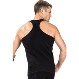 Jiber Erkek Pamuklu Likralı Rambo Atlet 136 - 6 Adet - L - Siyah