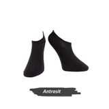 Jiber Erkek Pamuklu Likralı Sneaker Çorap 7701 - 6 Adet - 40 - 44 - Antrasit