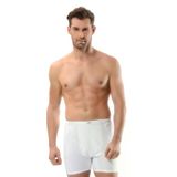 Jiber Erkek Pamuklu Paçalı Boxer 102/108 - 9 Adet Beyaz M