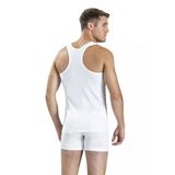 Jiber Erkek Pamuklu Rambo Sporcu Atlet 106 - 6 Adet - XL - Beyaz