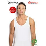 Jiber Erkek Premium 2'Li Kutulu Çok Rahat Hafif Terletmez Nefes Alabilen Bambu Kumaş Atlet
