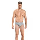 Jiber Erkek Renkli Slip Külot 129 - 12 Adet - S - Gri