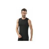 Jiber Erkek Sıfır Kol Fanila Renkli 3'lü Paket- 114 - XL - Siyah