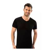 Jiber Erkek V Yaka Fanila 3'lü PAKET-112 - Siyah - 2XL