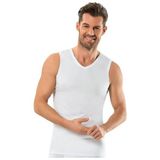 Jiber Erkek V Yaka Sıfır Kol Atlet 3'lü Paket - 123 - XL - Beyaz