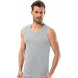 Jiber Erkek V Yaka Sıfır Kol Atlet 6'lı Paket-115 - XL - Gri